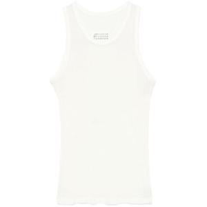 [MAISON MARGIELA] 라프리마 여성 탑 실크 탱크 S51NL0044M20041 102 오프 화이트 /9