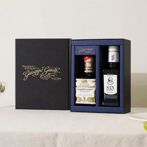 [구스토이탈리아]주세페주스티 2메달 큐빅 발사믹식초+산도메니코 올리브오일 250ml 세트