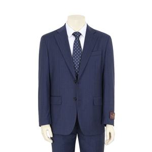 바쏘 울 실크 블렌디드 스트라이프 정장 자켓(BSX1JF17A)