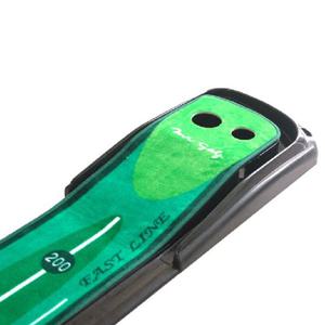 디지털퍼팅연습기 골프 퍼팅연습 퍼팅매트 골프매트 볼리턴 2개의홀