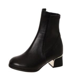 [소다(여성화)][SODA] 여성 스판 앵글 부츠 (ALB115  LC-10)(4cm)