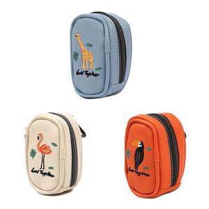 골프공주머니 ZOO시리즈 골프볼주머니 투볼 티꽂이 케이스 파우치