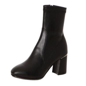 [소다(여성화)][SODA] 소다 여성  데일리 삭스 앵클부츠(ALB218 GS-10)(6cm)