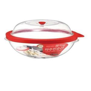 로이첸 전자렌지 용기 원형 2800ML 반찬통 보관통