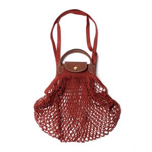 롱샴 르 플리아쥬 필레 L 탑 핸들백 10121HVH204 10121 HVH 204