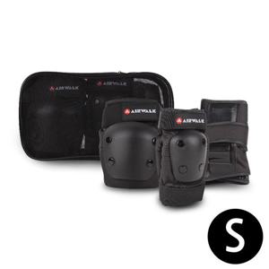 어린이보호대 에어워크 파우치 인라인 보호대 3종세트 S VVY078PT