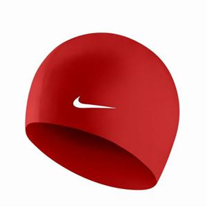 나이키스윔 93060-614 솔리드 실리콘 캡 유니버시티 레드 화이트 - 남녀공용 수모