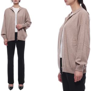 [브루넬로쿠치넬리] 24FW 여성 캐시미어 후드집업 (M12136906 C9609 24F)