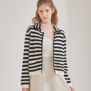 [매긴]노버튼 스트라이프 니트 가디건_PBMF5S1KC4551