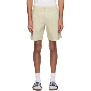 25 FW 폴로 랄프로렌 남성 오프 화이트 폴로 프렙스터 미네랄다잉 쇼츠 251213M193013