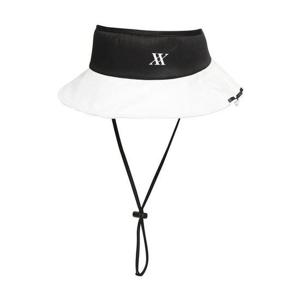 JDX X2CPV6904 골프 여성 플리츠 배색 바이저