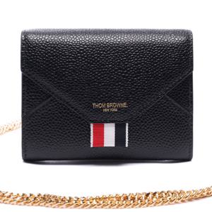 [톰브라운] 21SS 여성 삼선탭 체인 카드지갑 (FAP195A_00198_001_21S)