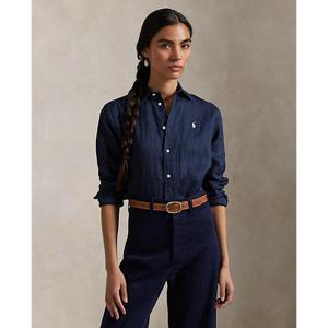 폴로 랄프 로렌 여성 클래식핏 리넨 셔츠(WMPOSHTNDO20763410)