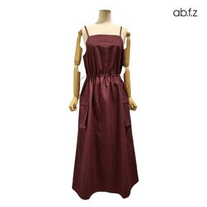 [에이비에프지]옆포켓 포인트 민소매 롱 원피스 APZ5QOZ1G