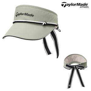 [테일러메이드] 25년 S S 여성용 골프 리본 탈부착 바이저 골프 모자 TWHVO5624 812(스카이그린)