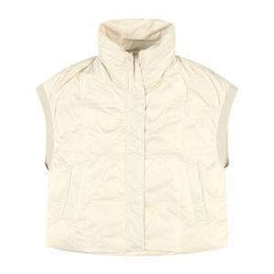 [코데즈컴바인]니트배색 암홀 다운베스트 (CJD-VE504WA)