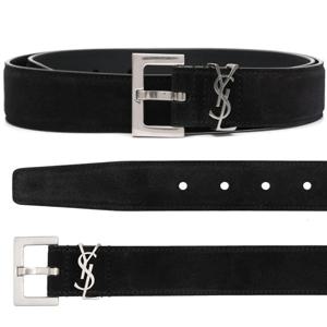 25SS 스웨이드 로고 벨트 634440 C0X0E 1000