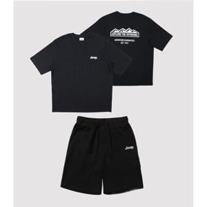 [지프][남녀공용] 루즈핏 데일리 트레이닝 셋업 188988