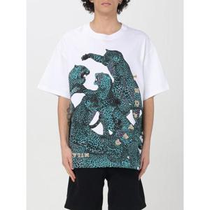 저스트까발리 반팔 티셔츠 78OAHA06CJ718 003 White