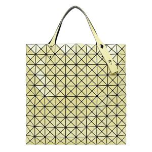 25 FW 바오바오 여성 옐로우 프리즘 메탈릭 토트백 252730F049011