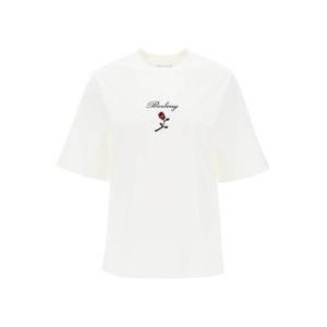 버버리 반팔 티셔츠 8083647 B7264 WHITE