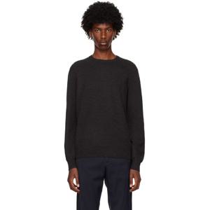 띠어리 티셔츠 그레이 허니콤 스웨터 242216M201004