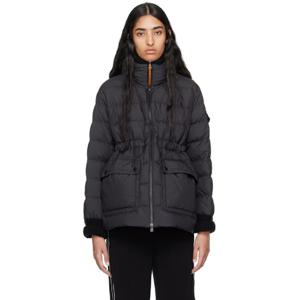 몽클레어 패딩 블랙 태피터 다운 재킷 242111F061082