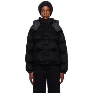 몽클레어 패딩 블랙 에토레 쇼트 다운 패딩 재킷 242111F061102