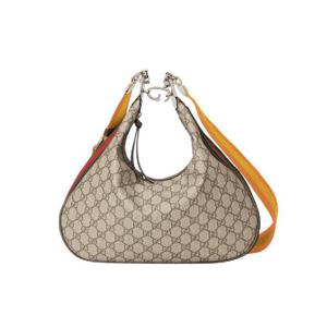 구찌 아타셰 라지 숄더백 베이지 에보니 슈프림 702823-96GRN-4091