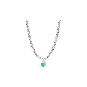 티파니 앤 코 리턴 투 티파니 블루 비드 네클리스 실버 608751626071480060875170