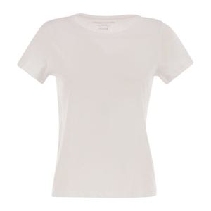 마제스틱필라쳐 베이직 크루넥 슬림 핏 티셔츠 E25M537 001