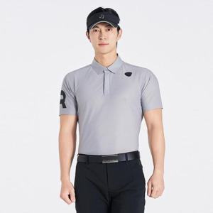 테일러메이드 남성 로고 카라 반팔 티셔츠