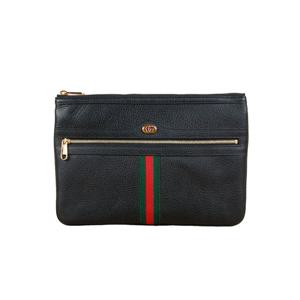 W 구찌 오피디아 레더 클러치백 블랙 517551 DJ2DG 1060