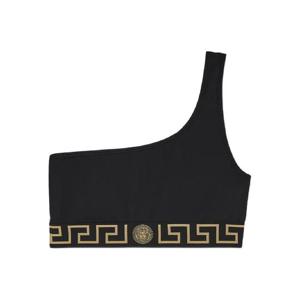 베르사체 그레카 보더 원숄더 비키니 탑 10204891A11119