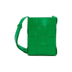 Bottega Veneta 메신저백 그린 카세트 메신저백 231798M170042