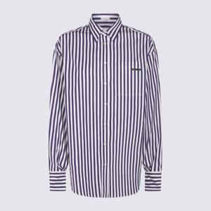 브루넬로쿠치넬리 스트라이프 버튼다운 셔츠 MP601NB206 C018