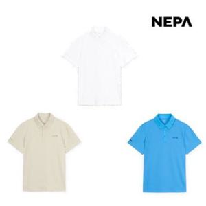 [네파] 남성 웨이브 스트레치 반팔 폴로티 카라티셔츠 7L35246