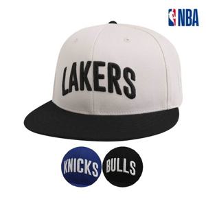 [엔비에이]남여공용 팀별 팀 아치형 레터링 스냅백 모자 (N255AP615P)