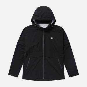 윌슨바람막이 LQC W241001GJK31-BLK 남성 디테처블 레인 자켓