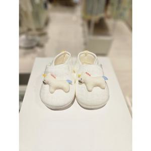 블루독베이비[hu ]25FW WH)매직포니폼폼덧신 45A70-013-01 슈즈 양말 신발 출산용품 신생아 말띠 선물