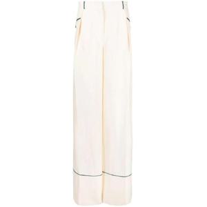 25 FW 발리 콘트라스트 파이핑 실크 파자마 하의 WTR00PSE074 TP432191477