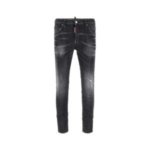 DSQUARED Black stretch denim Skater jeans S74LB1726S30357 900