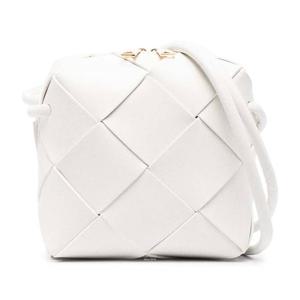 보테가베네타 미니 카세트 카메라백 화이트 701915 VCQC2 9009