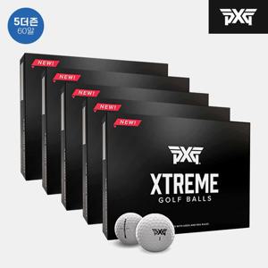 [5더즌 패키지] PXG 익스트림 프리미엄 골프볼[남여공용][화이트][3피스 60알]