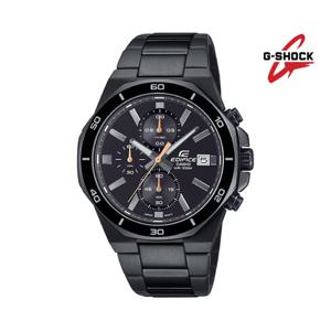 [에디피스]EFV-640DC-1AVUDF JJ 에디피스 크로노그래프 블랙메탈 팔각형베젤 방수시계