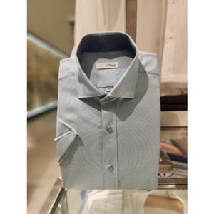 듀퐁셔츠 슬림핏 반팔 SE5MM21HS309SGE 신규 와이드 그린