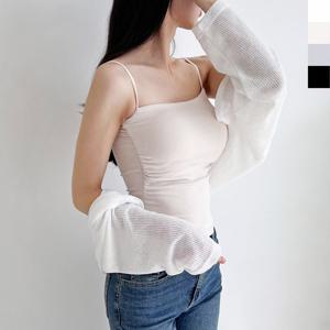 샵앤) 여성 캡내장 크롭 나시 티셔츠 WDM-WSH-GSST600