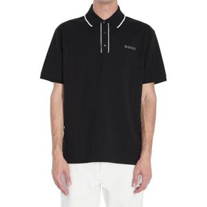 구찌 남성 블랙 반팔 폴로 806250 XJHHO 1043