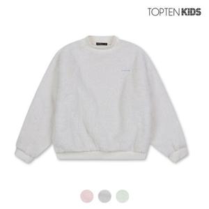 [탑텐키즈][탑텐키즈] 여아 쉘파 맨투맨 티셔츠_MKB4TR2001