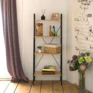 아트박스/포메리트 모던스틸 사다리선반 4단 600